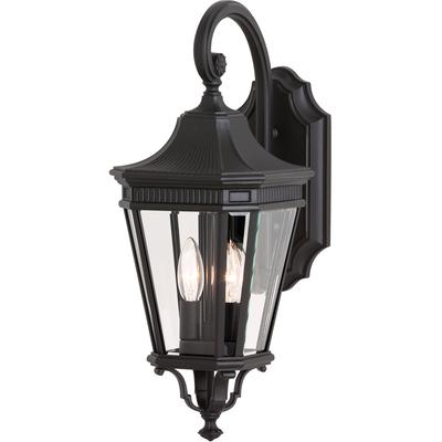 Generation Lighting - Cotswold Lane 2-Light Outdoor Wall Lantern - OL5401BK