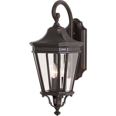 Generation Lighting - Cotswold Lane 3-Light Wall Lantern - Grecian Bronze - OL5402GBZ