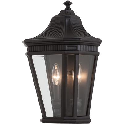 Generation Lighting - Cotswold Lane 2-Light Wall Lantern - Black - OL5403BK