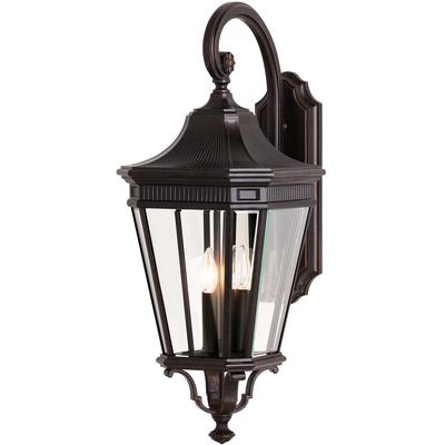 Generation Lighting - Cotswold Lane 3-Light Wall Lantern - Grecian Bronze - OL5404GBZ