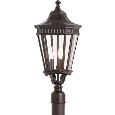 Generation Lighting - Cotswold Lane 3-Light Post - Grecian Bronze - OL5407GBZ