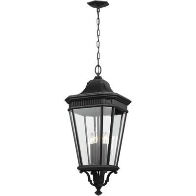 Generation Lighting - Cotswold Lane 4-Light Hanging Lantern - Black - OL5414BK