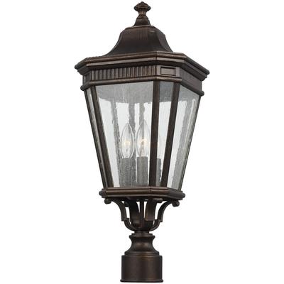 Generation Lighting - Cotswold Lane 3-Light Post/Pier Lantern - Grecian Bronze - OL5427GBZ