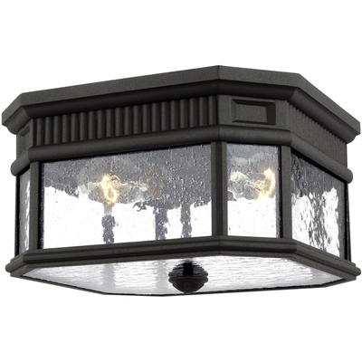 Generation Lighting - Cotswold Lane 2-Light Flush Mount - Black - OL5433BK