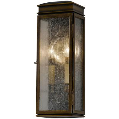 Generation Lighting - Whitaker 2-Light Outdoor Wall Lantern  - OL7400ASTB