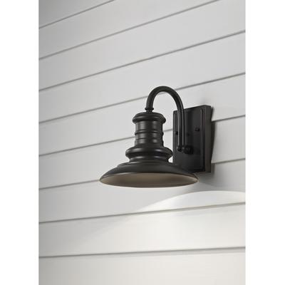 Generation Lighting - Redding Station 1-Light Outdoor Lantern - Restoration Bronze - OL8600RSZ-L1