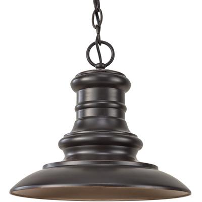 Generation Lighting - Redding Station 1-Light Outdoor Lantern - Restoration Bronze - OL8904RSZ