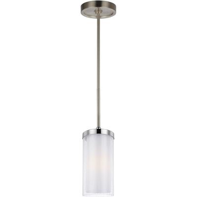 Generation Lighting - Jonah 1-Light Mini-Pendant - P1334SN/CH