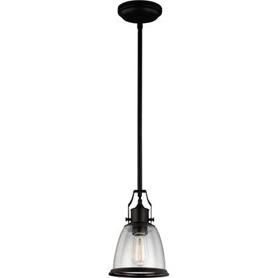 Generation Lighting - Hobson 1-Light Mini-Pendant - Oil Rubbed Bronze - P1354ORB