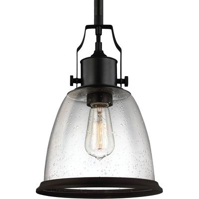 Generation Lighting - Hobson 1-Light Pendant - Oil Rubbed Bronze - P1355ORB