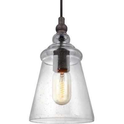 Generation Lighting - Loras 1-Light Mini-Pendant - P1449DWI