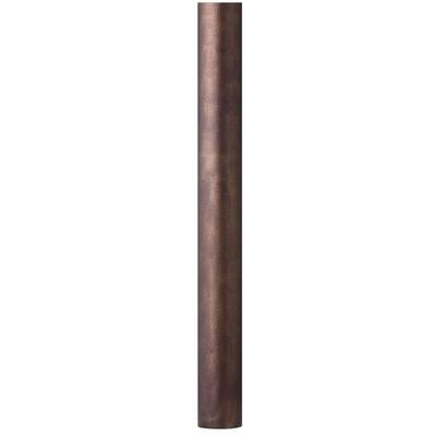 Generation Lighting - 7' Outdoor Post - Patina Bronze - POST-PTBZ