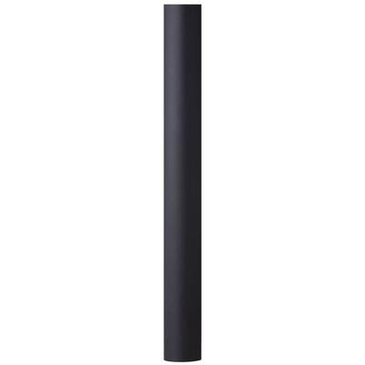 Generation Lighting - 7' Outdoor Post - Textured Black - POST-TXB