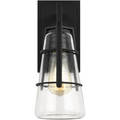 Generation Lighting - Adelaide 1-Light Wall Sconce - Midnight Black - VS2471MBK