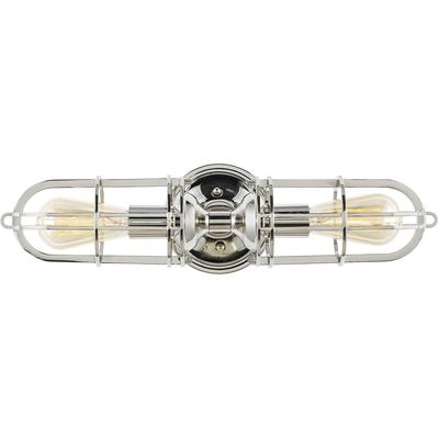 Generation Lighting - Urban Renewal 2-Light Wall Bracket - Polished Nickel - WB1704PN