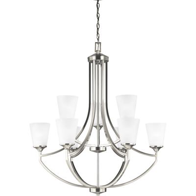 Generation Lighting - Hanford 9-Light Chandelier - 3124509-962