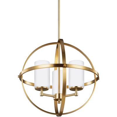 Generation Lighting - Alturas 3-Light Chandelier - 3124603-848