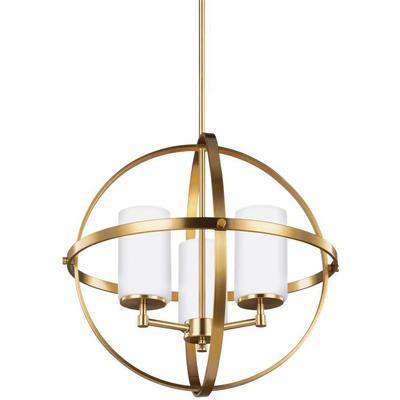 Generation Lighting - Alturas 3-Light Chandelier - 3124603EN3-848