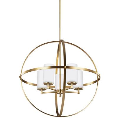 Generation Lighting - Alturas 5-Light Chandelier - 3124605EN3-848