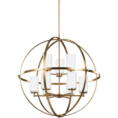 Generation Lighting - Alturas 9-Light Chandelier - 3124609-848