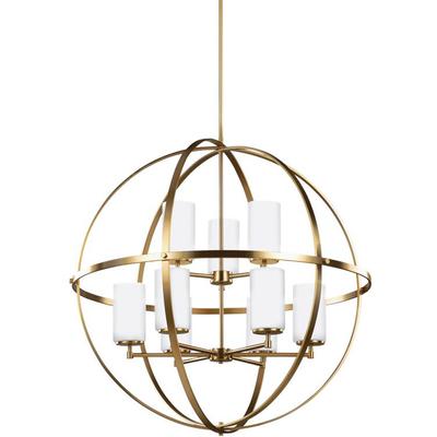 Generation Lighting - Alturas 9-Light Chandelier - 3124609EN3-848