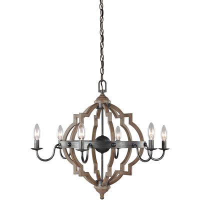 Generation Lighting - Socorro 6-Light Chandelier - 3124906-846