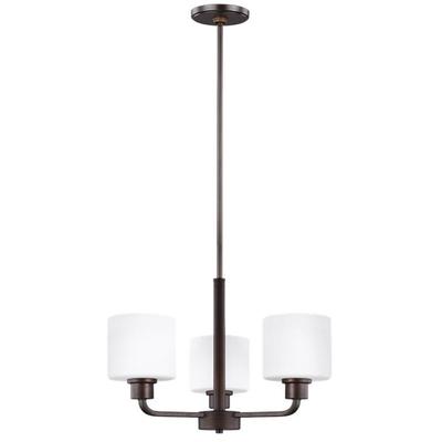 Generation Lighting - Canfield 3-Light Chandelier - 3128803-710