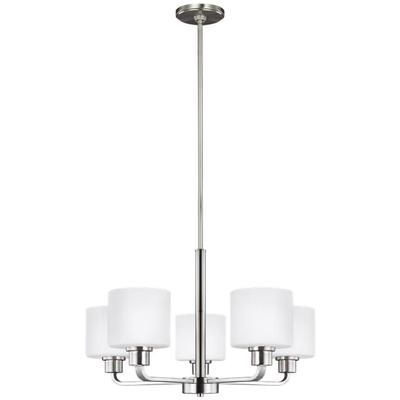 Generation Lighting - Canfield 5-Light Chandelier - 3128805-962