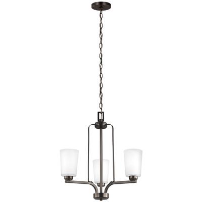 Generation Lighting - Franport 3-Light Chandelier - 3128903-710