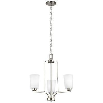 Generation Lighting - Franport 3-Light Chandelier - 3128903-962