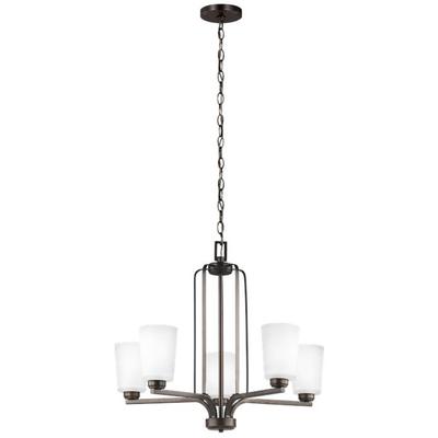 Generation Lighting - Franport 5-Light Chandelier - 3128905-710