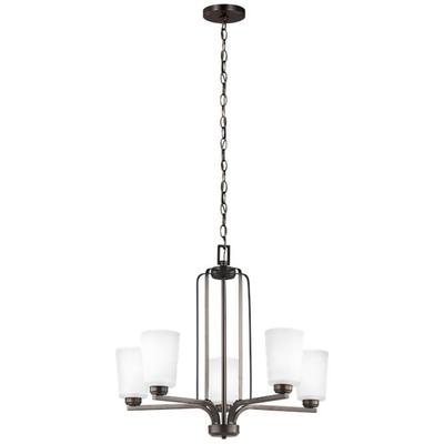 Generation Lighting - Franport 5-Light Chandelier - 3128905EN3-710