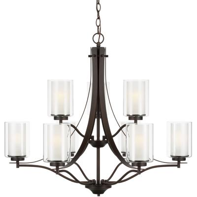 Generation Lighting - Elmwood Park 9-Light Chandelier - 3137309-710