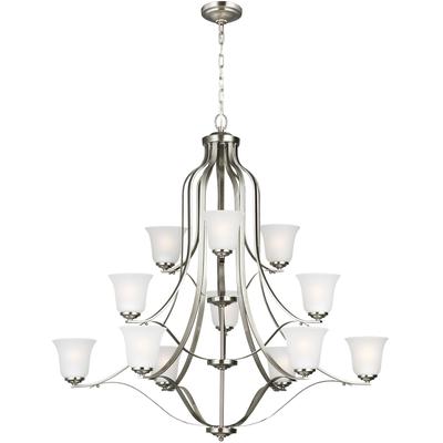 Generation Lighting - Emmons 12-Light Chandelier - 3139012-962