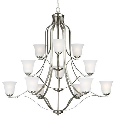 Generation Lighting - Emmons 12-Light Chandelier - 3139012-962