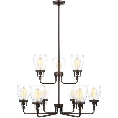 Generation Lighting - Belton 9-Light Chandelier - 3214509-710