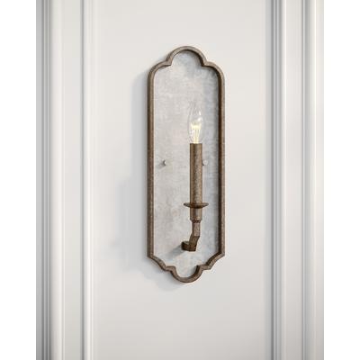 Generation Lighting - Spruce 1-Light Wall/Bath Sconce - Distressed White Wood - 4000501-748