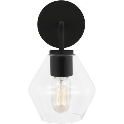 Generation Lighting - Jett One-Light Vanity - Midnight Black - 4002401-112