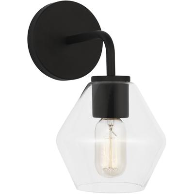 Generation Lighting - Jett One-Light Vanity - Midnight Black - 4002401-112