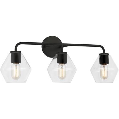 Generation Lighting - Jett Three-Light Vanity - Midnight Black - 4002403-112