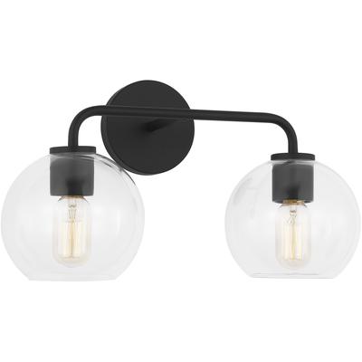 Generation Lighting - Orley Two-Light Vanity - Midnight Black - 4002502-112