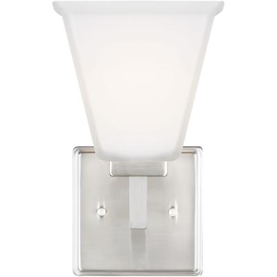 Generation Lighting - Ellis Harper 1-Light Wall/Bath Sconce - Brushed Nickel - 4113701-962