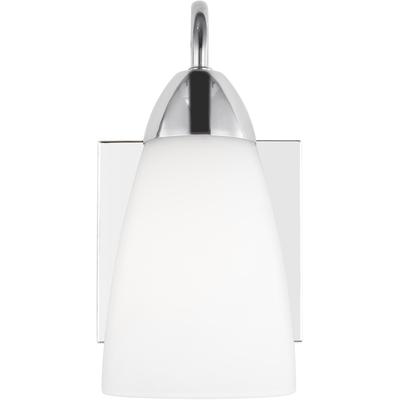 Generation Lighting - Seville 1-Light Wall/Bath Sconce - Chrome - 4120201-05