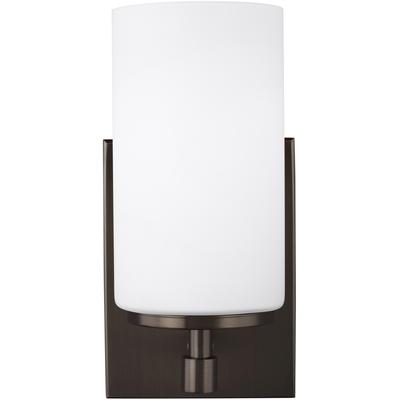 Generation Lighting - Alturas 1-Light Wall/Bath Sconce - Brushed Oil Rubbed Bronze - 4124601-778