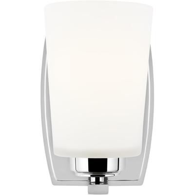 Generation Lighting - Franport 1-Light LED Wall/Bath Sconce - Chrome - 4128901EN3-05