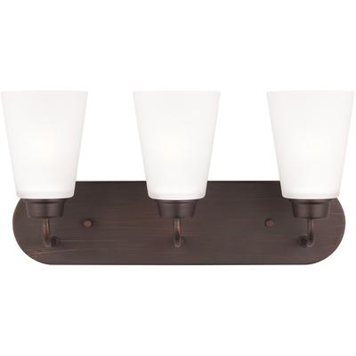 Generation Lighting - Kerrville 3-Light Wall Bath Fixture - 4415203EN3-710