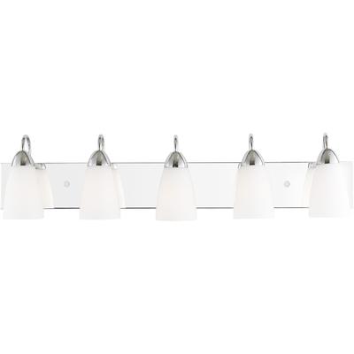 Generation Lighting - Seville 5-Light Wall/Bath Fixture - Chrome - 4420205EN3-05