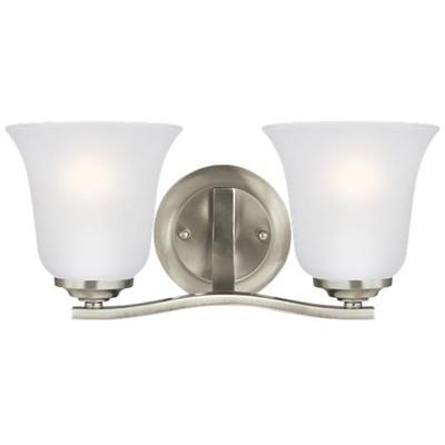 Generation Lighting - Emmons 2-Light Wall/Bath Fixture - 4439002EN3-962