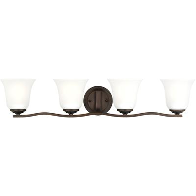 Generation Lighting - Emmons 4-Light Wall Bath Fixture - 4439004EN3-710