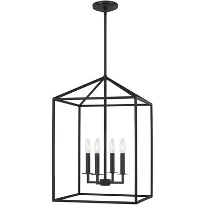 Generation Lighting - Perryton 4-Light Medium Hall/Foyer Pendant - 5115004-112